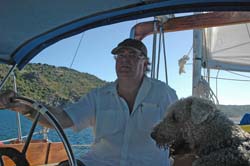 Sailing with the Laughtons