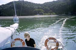 Sunset sail in Gustavia harbor